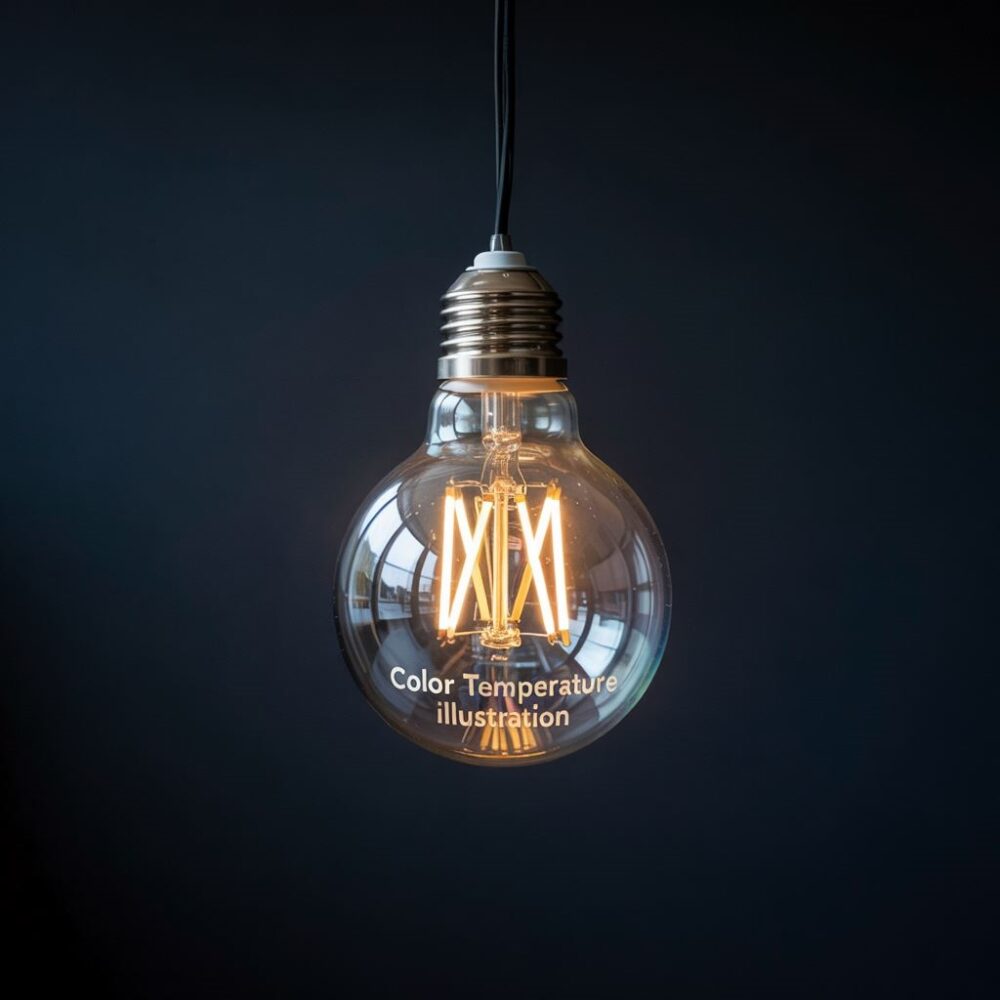 ciepłe białe światło