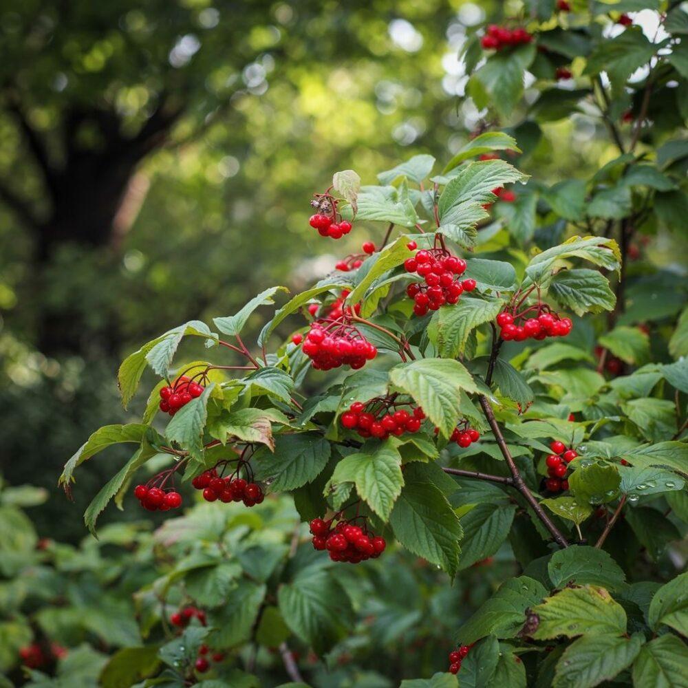 krzew kaliny koralowej