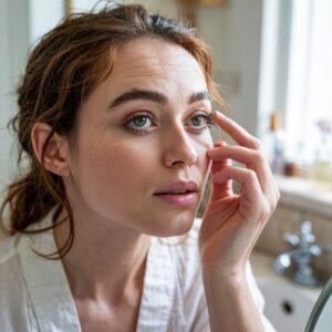 makijaż oczu bez użycia zalotki