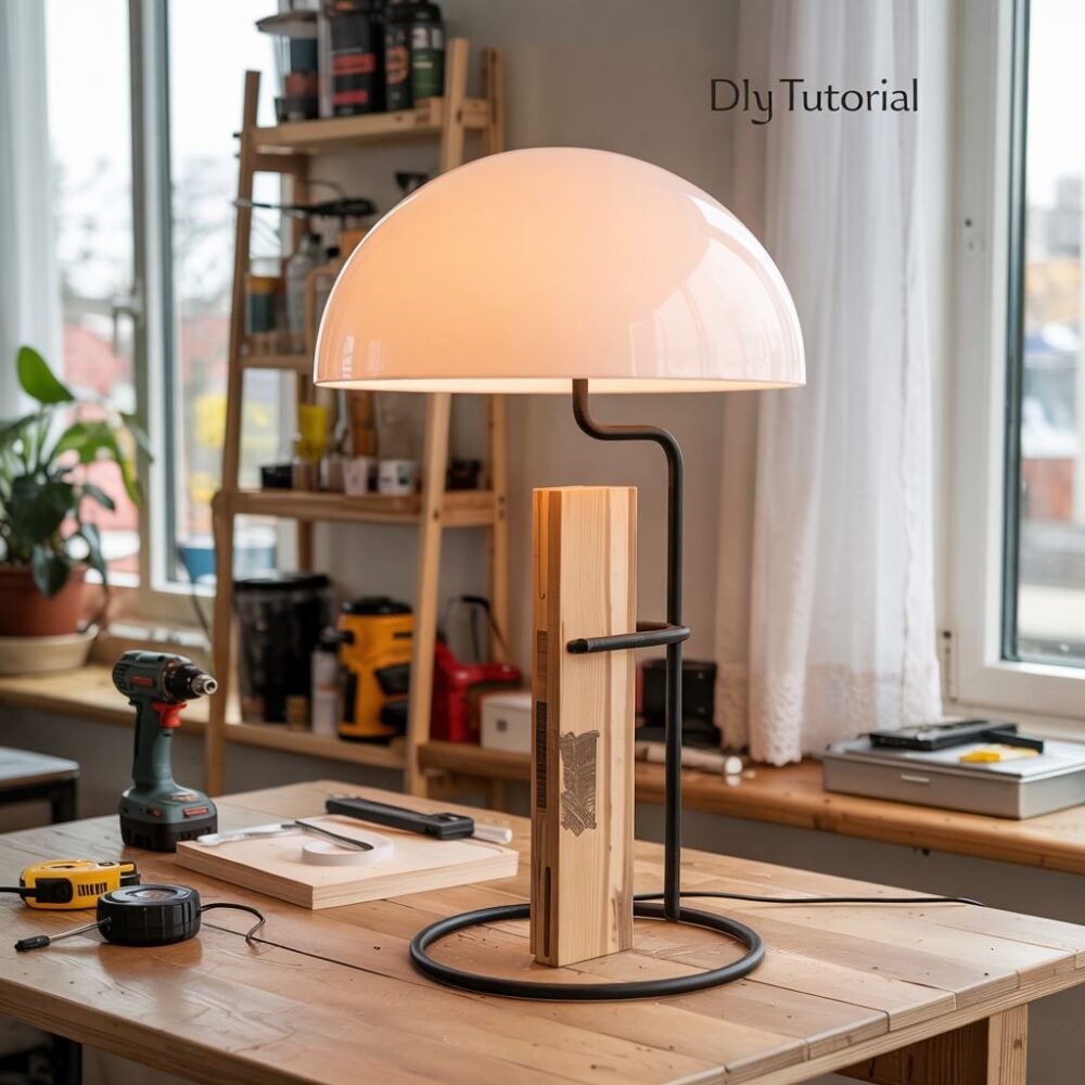 narzędzia do budowy lampy