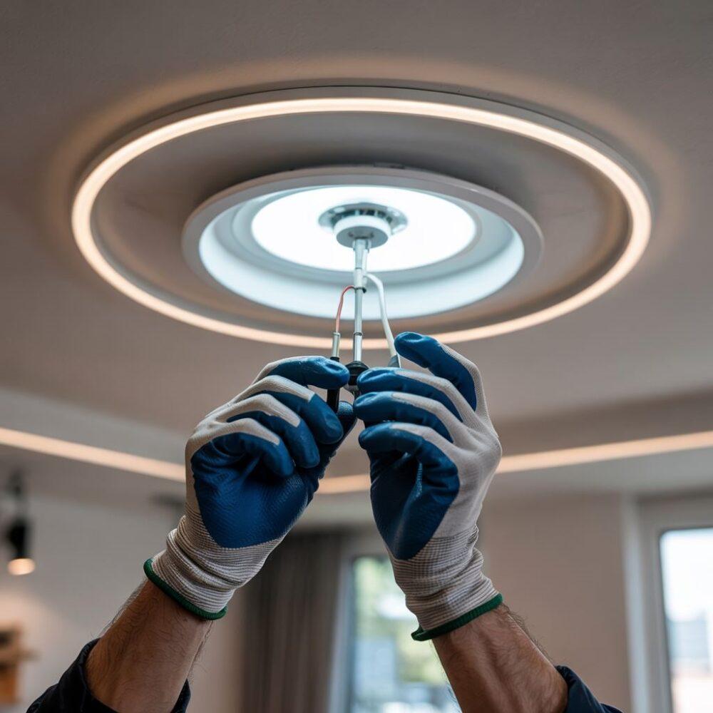 narzędzia do naprawy plafonu