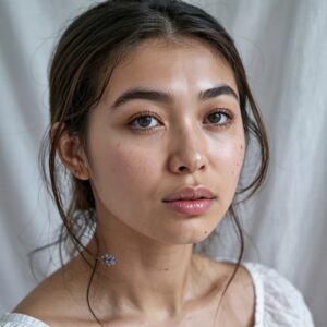 nierówne rzęsy oka