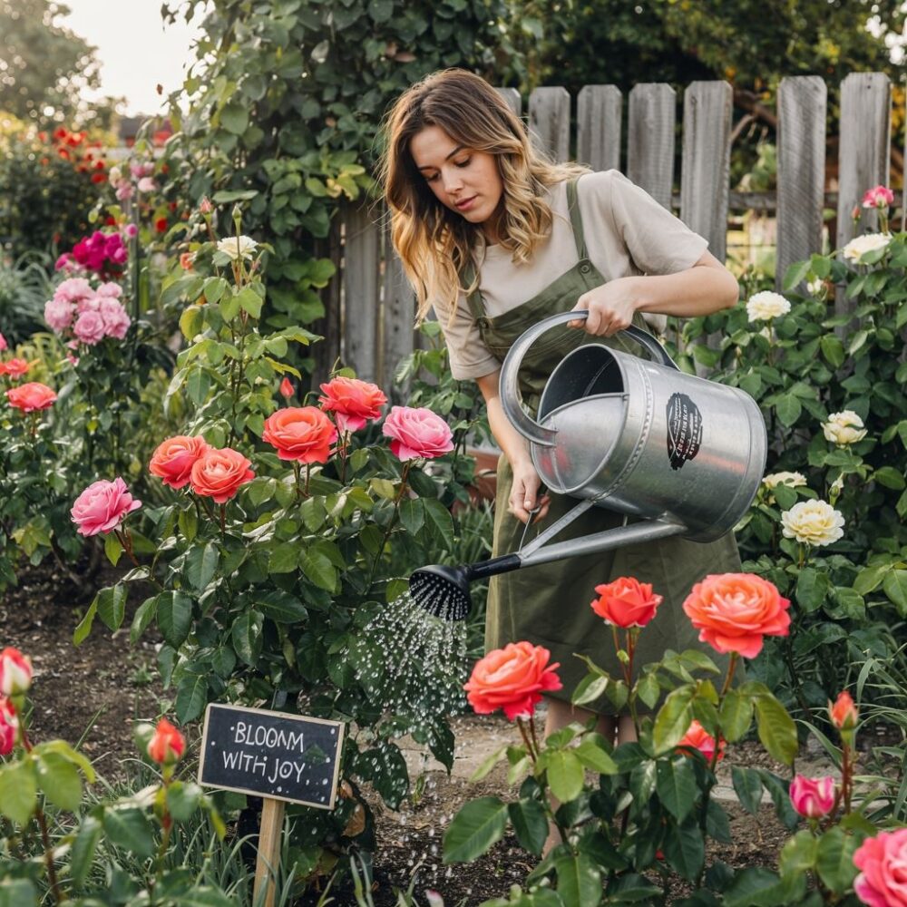 pielęgnacja róż ogrodowych