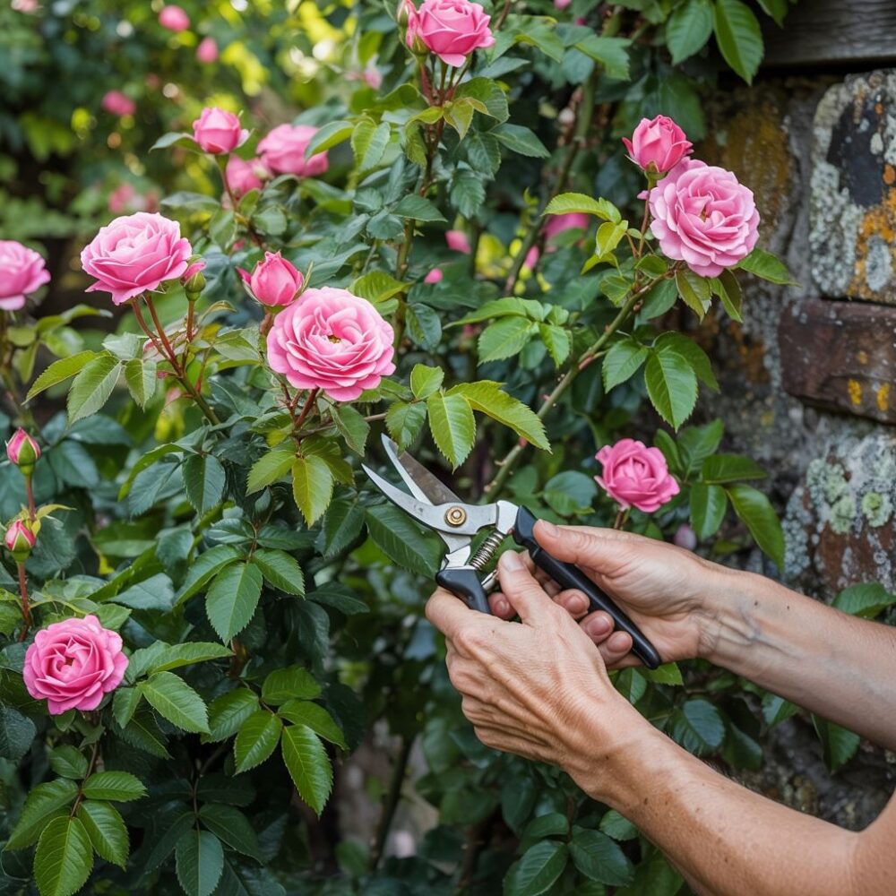 pielęgnacja róż w ogrodzie