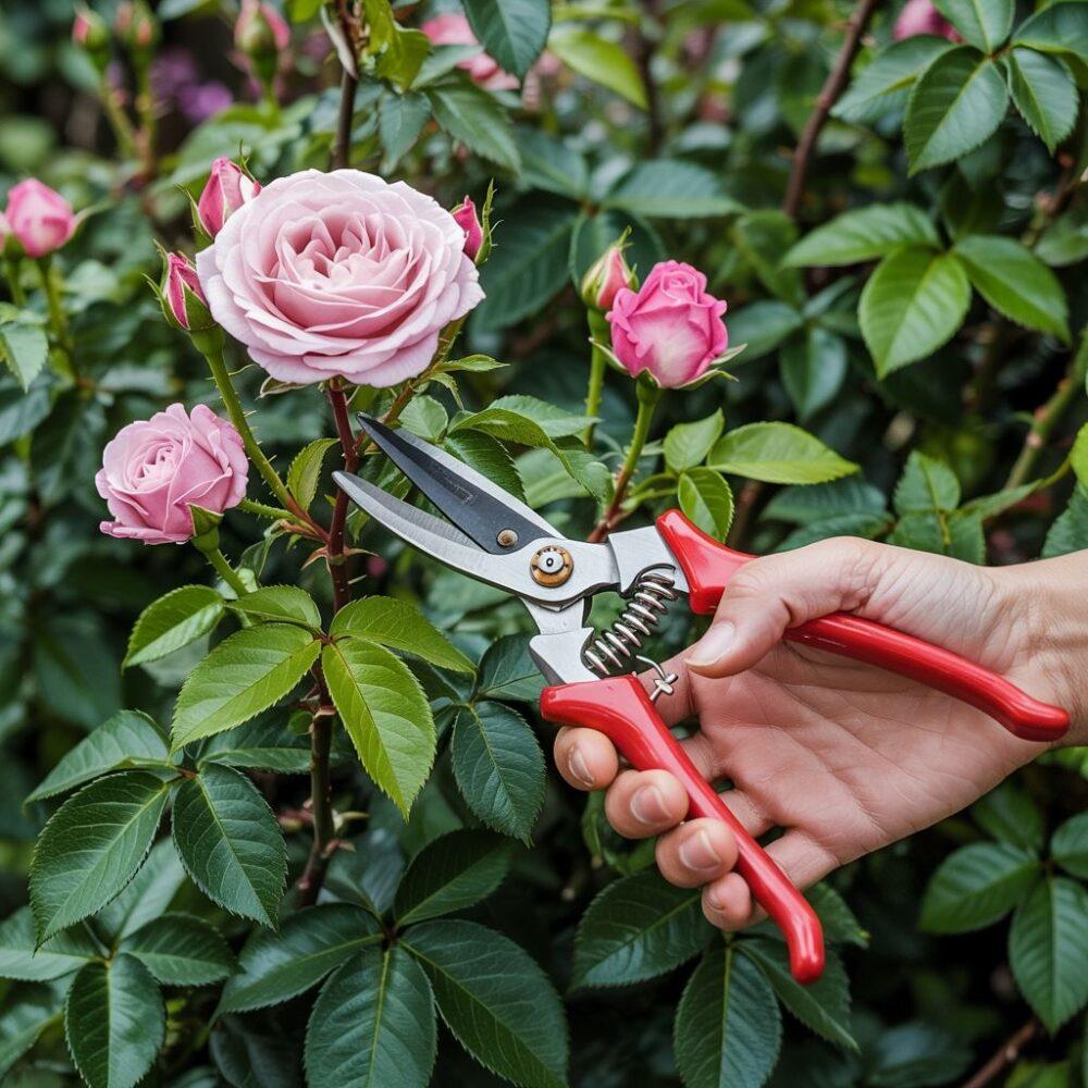 przycinanie róż pnących