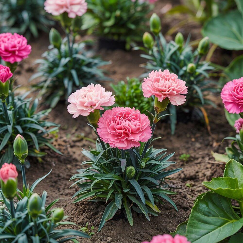 stadia rozwoju goździka