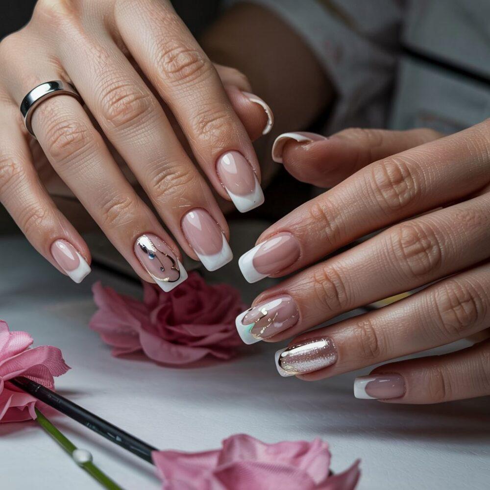 szybka korekta manicure
